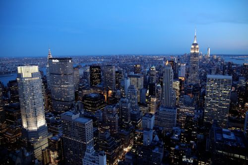 Niujorkas, Miestas, Dangoraižis, Jungtinės Valstijos, Pastatai, Nyc, Architektūra, Manhatanas, Panorama, Imperijos Valstybės Pastatas