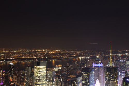 Niujorkas, Panorama, Naktis, Ilga Ekspozicija, New York City Skyline, Manhatanas, Naujas, York, Amerikietis, Usa, Miesto Panorama, Miesto, Architektūra, New York Skyline, Miestas, Niujorkas, New York Night, Pastatas, Nyc, Verslas, Dangus, Didmiestis, Metropolis, Vakaras, Orientyras, Miesto Panorama, Dangoraižis
