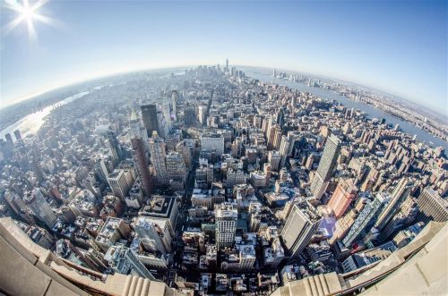 Naujas,  York,  Miestas,  Panorama,  Vaizdas,  Naujojo Yorko Panoraminis Vaizdas