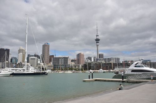Naujoji Zelandija, Auckland, Uostas, Miestas