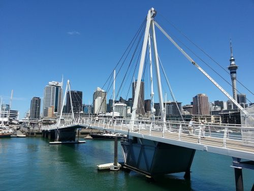 Naujoji Zelandija, Auckland, Miestas, Miestas, Tiltas