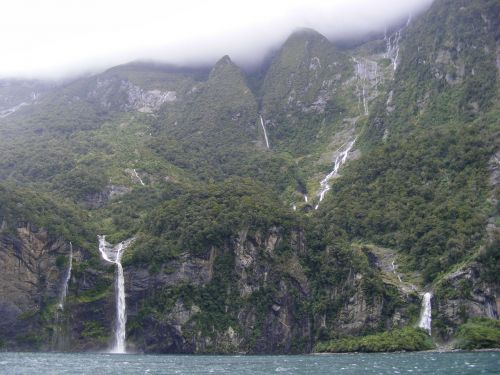 Naujoji Zelandija, Krioklys, Kalnai, Kraštovaizdis, Dykuma, Peizažas, Natūralus, Laukiniai, Lauke, Aplinka, Vaizdingas, Žemė, Gamta