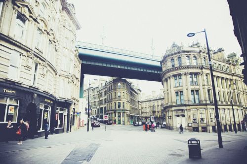 Newcastle Upon Tyne, Anglija, Uk, Miesto, Jungtinė Karalystė, Architektūra, Kelias, Pastatas, Tiltų Prieplaukos, Didelis Tiltas, Gatvės Korpusas, Istoriškai