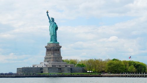 Niujorkas,  Laisvės Statula,  Paminklas,  Amerika,  Jav,  Ny,  Laisvė,  Žymus Objektas,  Vaizdas