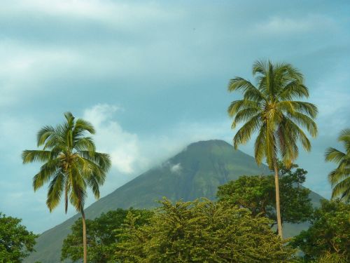 Nikaragva, Ugnikalnis, Ometepe, Sala