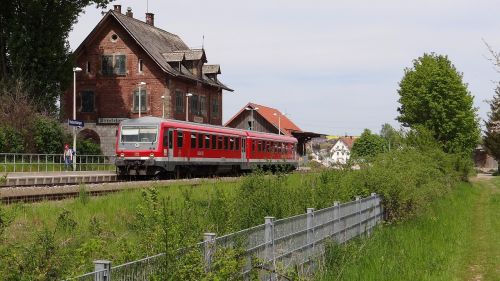 Niederstotzingen, Vt 628 Vienetai, Traukinių Stotis, Brenz Geležinkelis, Kbs 757, Geležinkelis, Traukinys