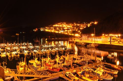 Naktis, Jūra, Uostas, Balastiniai Įtaisai, Asturias