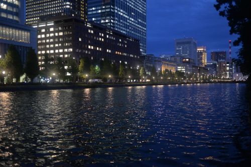 Naktinis Vaizdas, Miestas, Jiang, Upė, Tokyo, Riverside