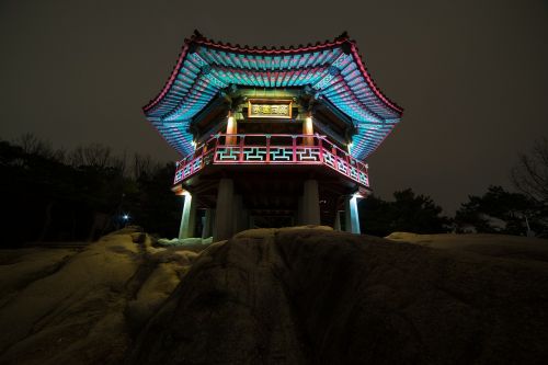 Naktinis Vaizdas, Goguryeo Jungas, Achasanas, Korėjos Respublika, Ekskursijos
