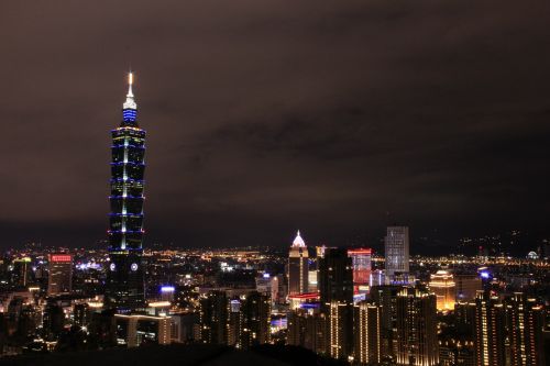 Naktinis Vaizdas, Taipei 101, Miesto Plomba