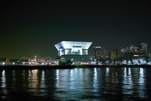 Naktinis Vaizdas, Uostas, Jokohama, Prieplauka