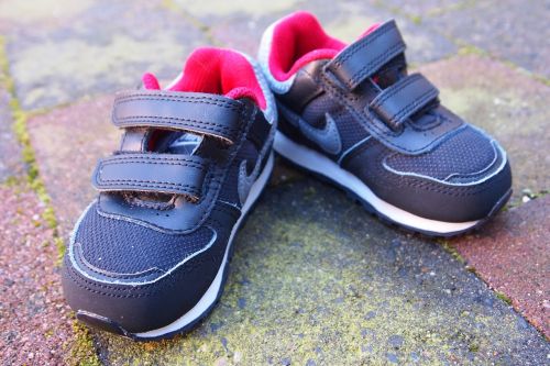 Nike, Kūdikių Batai, Batai, Kūdikis, Velcro