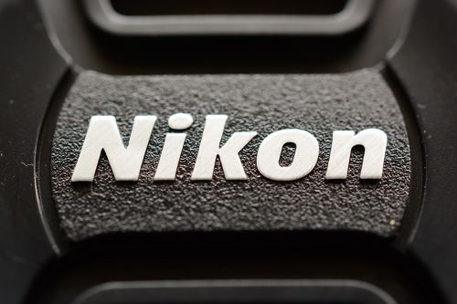 Nikon, Iš Arti, Juoda Ir Balta, Objektyvo Dangtelis, Logotipas
