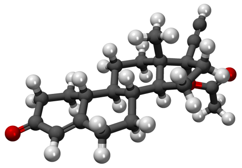 Noretisterono Acetatas, Molekulė, Struktūra, Modelis, Chemija, Mokslas, Junginys, Atomai, Klijavimas