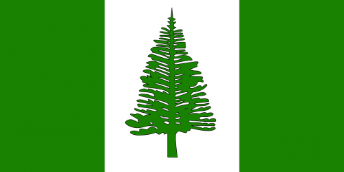 Norfolko Sala, Vėliava, Teritorija, Savivalda, Sala, Australia, Nemokama Vektorinė Grafika
