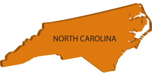 Šiaurė, Karolina, Žemėlapis, Valstybė, Geografija, United, Valstijos, Amerikietis, Usa, Nemokama Vektorinė Grafika