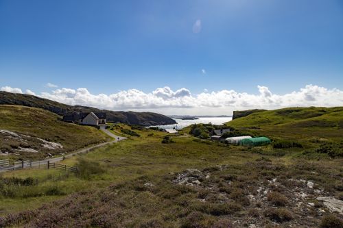 Kranto,  Desolate,  Highlands,  Loch,  Šiaurė,  Griuvėsiai,  Pajūryje,  Pajūris,  Pajūris,  Škotija,  Škotų,  Jūra,  Sutherland,  Vandenynas,  Šventė,  Vanduo,  Papludimys,  Dangus,  Šiaurinė Pakrantė,  Škotija