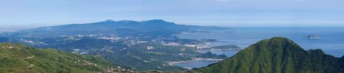 Panorama,  Šiaurės Rytui Ir Taivanui,  Yangmingshan Nacionalinis Parkas,  Ruifang,  Pusiau Strobe,  Maitinimas,  Šiaurės Rytų Taivano Panorama