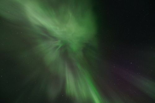 Šiaurės Pašvaistė, Švedija, Laplandas, Aurora Borealis