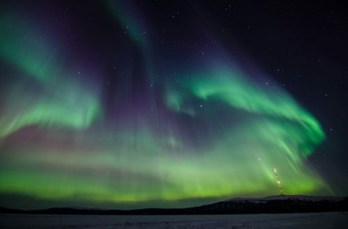 Šiaurės Pašvaistė, Aurora, Laplandas, Aurora Borealis, Žalias, Arktinis Apskritimas, Elektronai, Žiema, Žvaigždėtas Dangus, Švedija