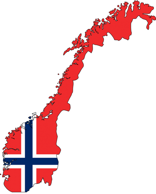 Norvegija, Žemėlapis, Traukiamas, Šventė, Geografija, Europa, Eu