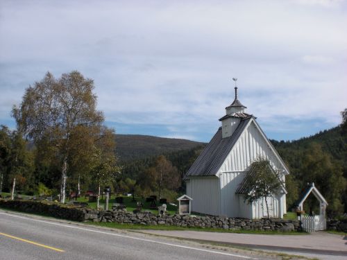 Norvegija, Namai, Kraštovaizdis, Atostogos, Skandinavija, Kalnai, Bažnyčia