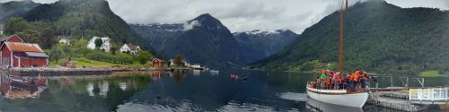 Norvegija, Fjordas, Kraštovaizdis