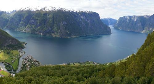 Norvegija, Sogne, Fjordas