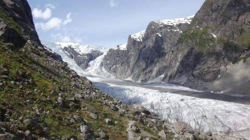 Norvegija, Gamta, Ledo Laukas