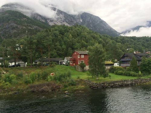 Norvegija, Miškas, Alpių, Upė