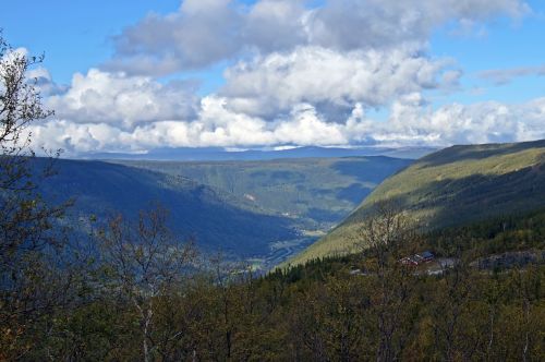 Norvegija, Rjukan, Kalnas, Kraštovaizdis, Panorama, Perspektyva, Regėjimas