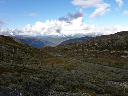 Norvegija, Rjukan, Kalnas, Kraštovaizdis, Panorama, Perspektyva, Regėjimas
