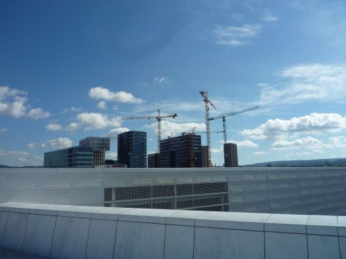 Norvegija, Oslo, Opera, Panorama, Bacode