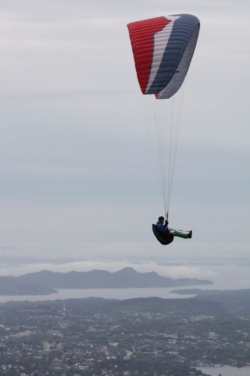Norvegija, Kalnai, Skandinavija, Kelionė, Paragliding