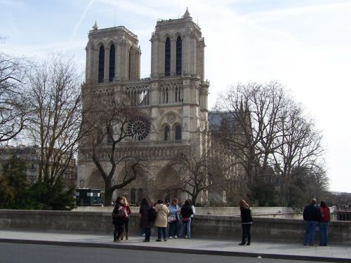 Paryžius,  Prancūzija,  Notre-Dame,  Katedra,  Architektūra,  Mūsų Ponios Katedra
