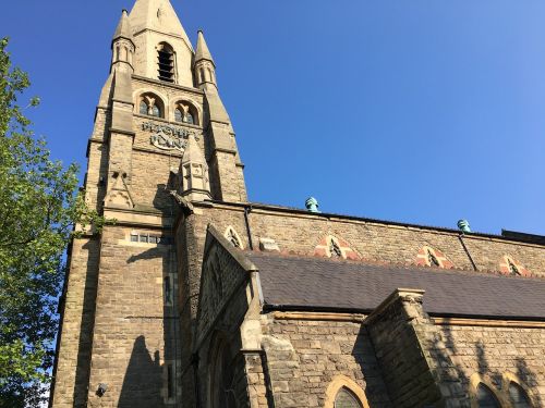 Nottingham, Šv. Barnabos Katedra, Architektūra, Bažnyčia, Uk, Katalikų, Katedra
