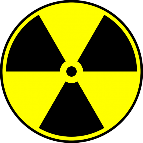 Branduolinė, Atominė, Radiacija, Įspėjimas, Simbolis, Pavojus, Galia, Rentgeno Spinduliai, Nemokama Vektorinė Grafika