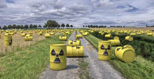 Radioaktyvios Atliekos, Radioaktyvias Šiukšles, Už Galutinį, Branduolinių Atliekų Konteineriai, Statinės, Komponavimas, Šiukšlių
