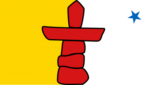 Nunavut, Vėliava, Teritorija, Kanada, Kanados, Nemokama Vektorinė Grafika