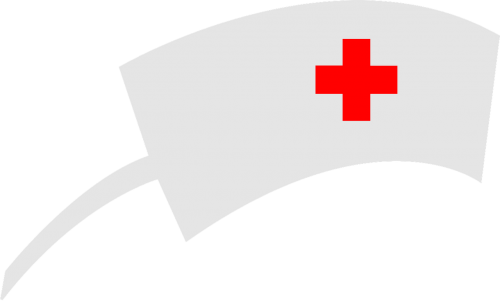 Slaugytoja, Skrybėlę, Uniforma, Raudonasis Kryžius, Balta, Medicinos, Priežiūra, Sveikata, Ligoninė, Nemokama Vektorinė Grafika