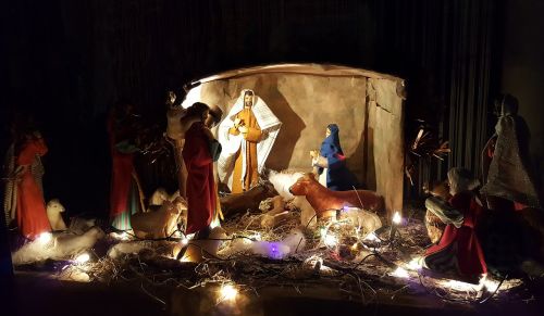 Darželis, Kalėdos, Naujagimis, Nativity, Religija
