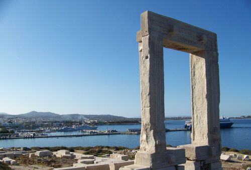 Naxos,  Ciklai,  Graikija,  Vartai,  Portalas,  Paminklas,  Naxos