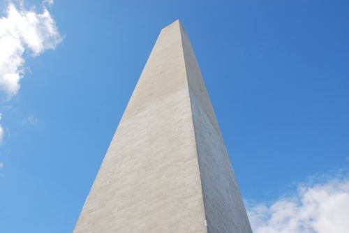 Obeliskas, Vašingtonas, Dangus, Debesys, Amerikietis