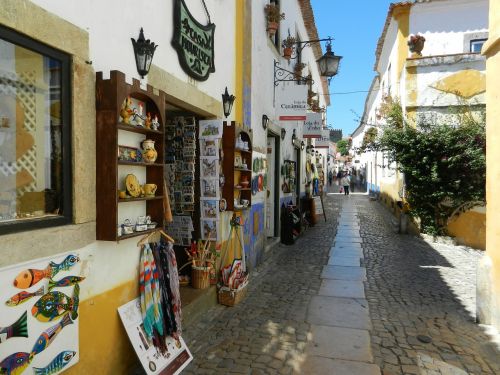 Obidos, Portugal, Miestas, Namai