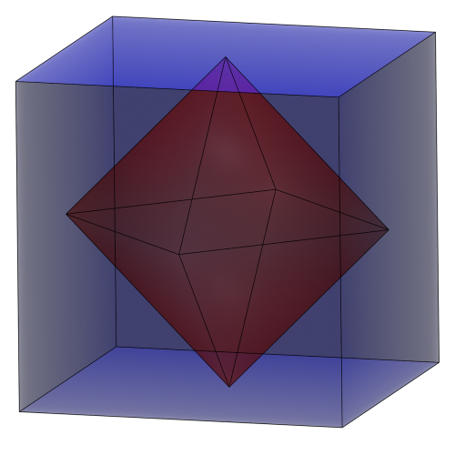 Aštuonkampis, 3D, Geometrija, Platoninė Kieta Medžiaga, Skaidrus