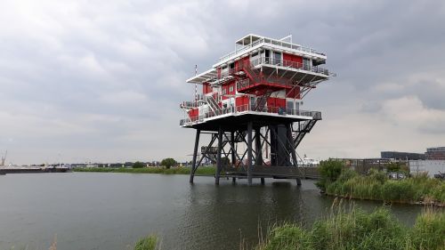Naftos Platforma, Rem Salė, Amsterdamas, Uostas, Ij
