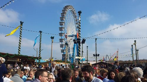 Oktoberfest, Munich, Ferris Ratas, Oide Wiesn Oktoberfest