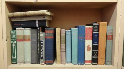 Senos Knygos, Knyga, Lentyna, Knygų Parduotuvė, Vintage, Senas, Literatūra, Biblioteka