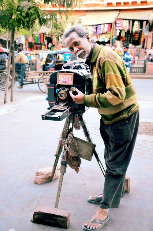 Senas Fotoaparatas, Jaipur, Senas Vyras, Fotoaparatas