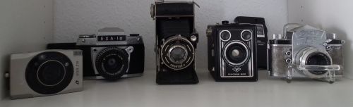 Senos Kameros, Nostalgija, Senas, Rinkimas, Fotoaparatas, Fotoaparatas